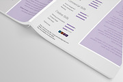 Modern creative MS Word Resume / CV, a Resume Template by DutchDigitalDesign (Thumbnail 4 of 4)