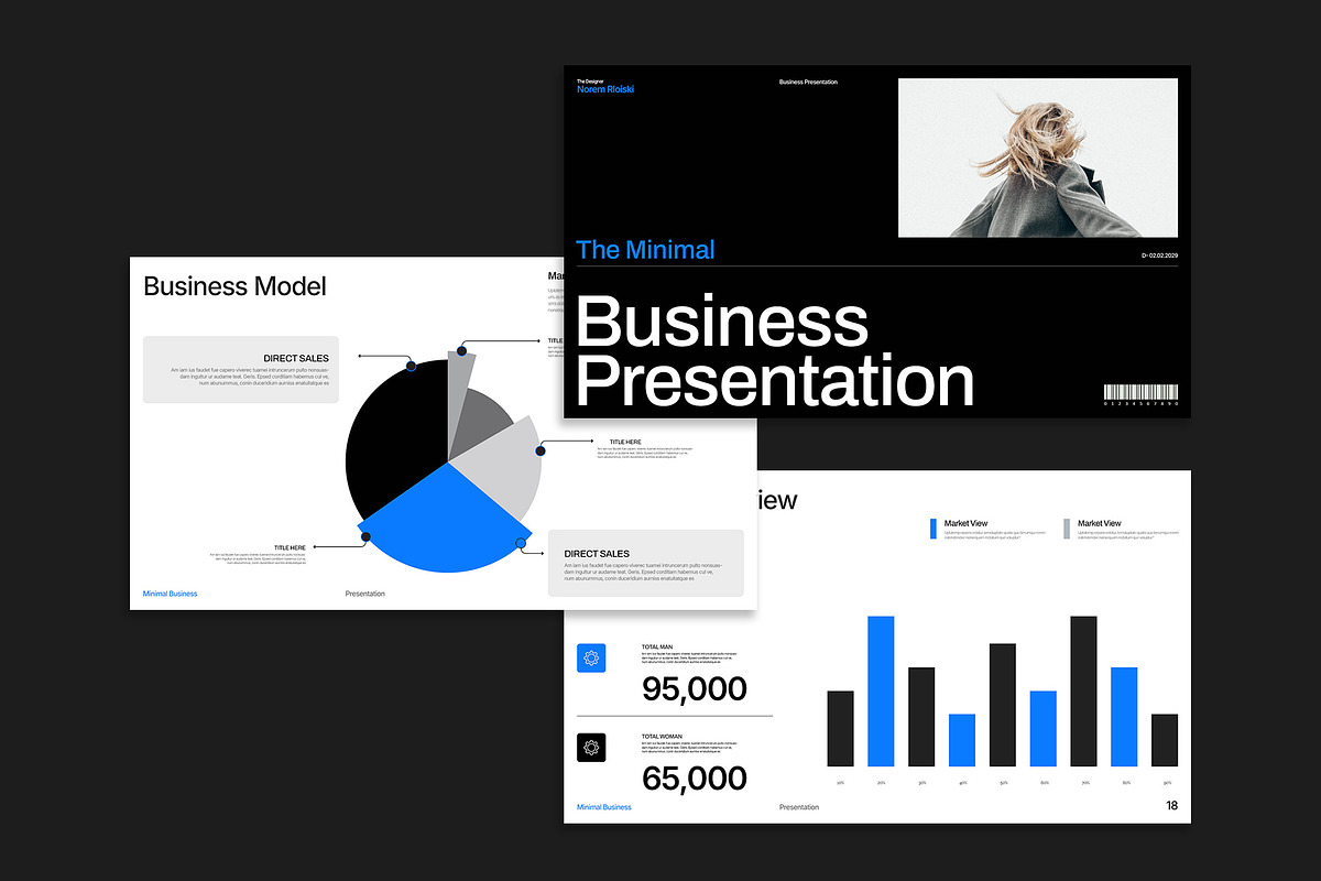 Minimal Business Presentation Deck, a Presentation Template by Devators (Photo 5 of 7)