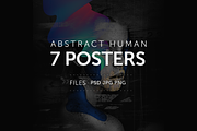 Human~7 Abstract Posters, a Texture Graphic by picnictubesworld (Thumbnail 1 of 8)