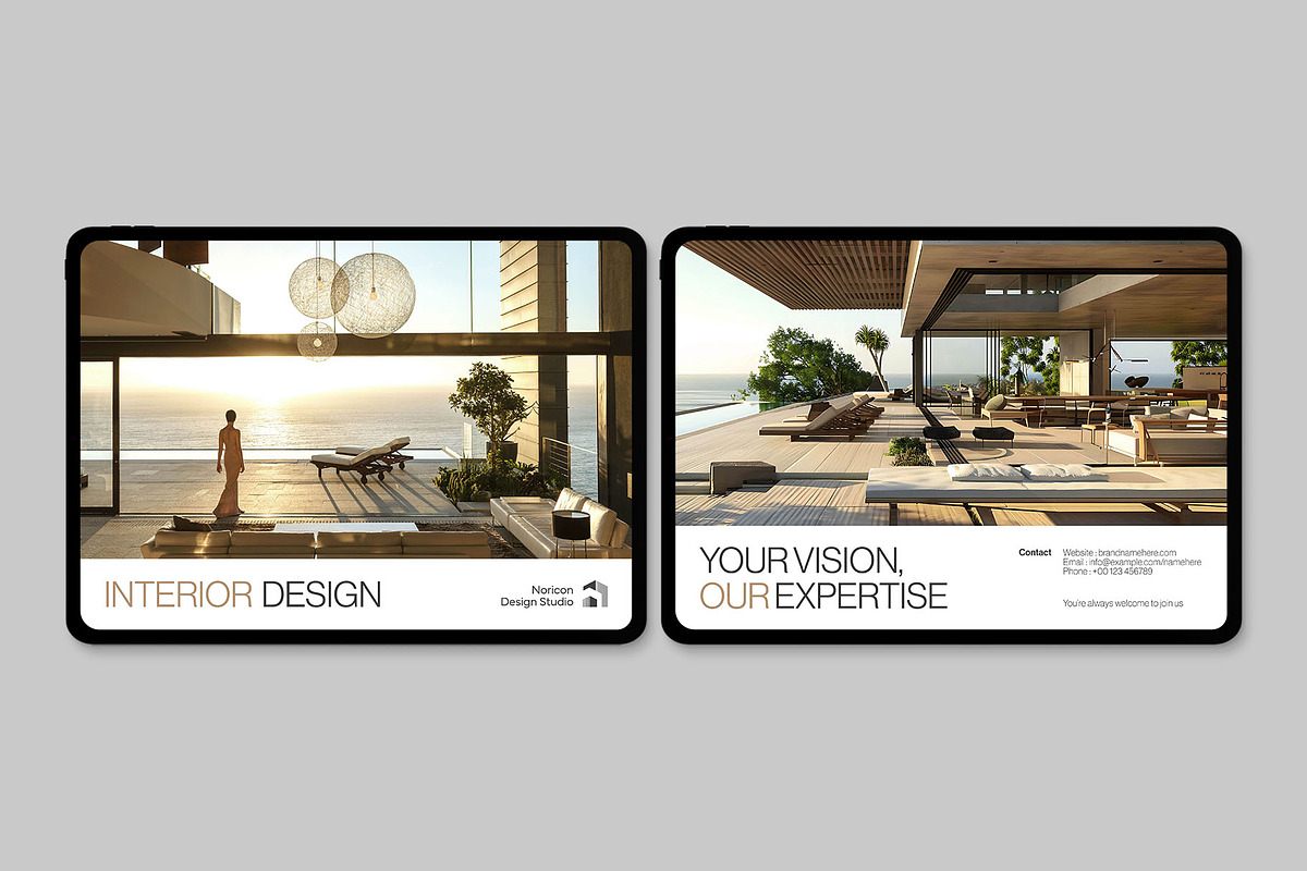 Digital Portfolio Template, a Brochure Template by BrandPacks (Photo 4 of 5)