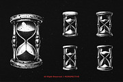 10 Bundle Dark Art Hourglass San, an Illustration by Morspective (Thumbnail 3 of 7)