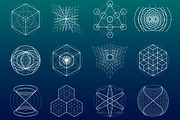 {Sacred Geometry} Symbols + Meshes, an Object Graphic by ekaart (Thumbnail 3 of 5)