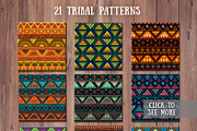 1.Tribal patterns, brushes and cards, a Pattern Graphic by SwetTS (Thumbnail 4 of 6)