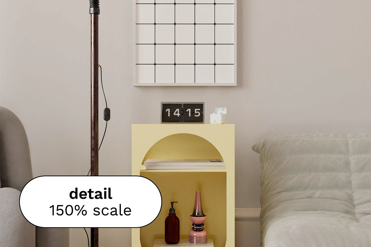 Interior & Frame Mockup Set AYLA, a Household Mockup by Bonumo (Photo 4 of 8)