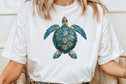 Nautical Ocean Watercolor Clipart, an Illustration by Pixels.Craft (Thumbnail 4 of 7)