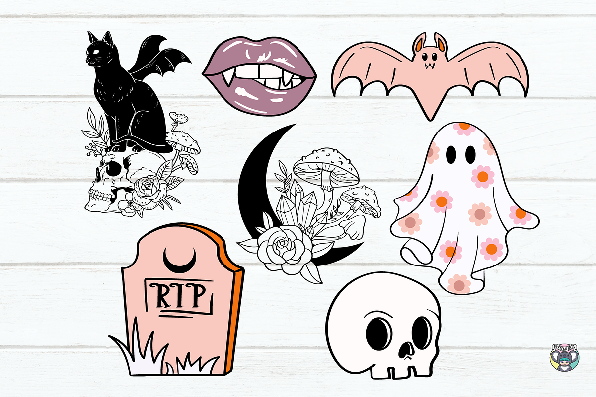 Halloween svg Bundle, Cute Halloween, an Object Graphic by HeyLenaArts (Photo 6 of 7)