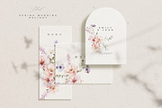 Wildflower Wedding Watercolor Bundle, a Decorative Illustration by Laras Wonderland (Thumbnail 7 of 20)