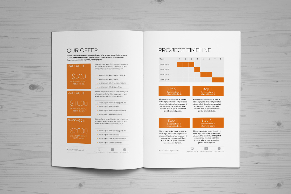 Basic Proposal Template, a Stationery Template by binangkit (Photo 5 of 8)