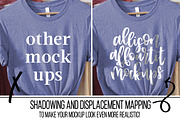 Color Changeable! Bella Canvas 3001, a Shirt Mockup by Allison Affourtit Mocks (Thumbnail 3 of 4)