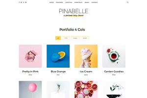 Pinabelle Personal Blog WP Theme