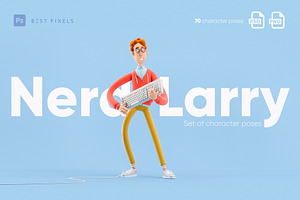 Nerd Larry Set