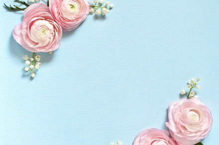 Floral background delicate of pink, a Photo by shabbydecor