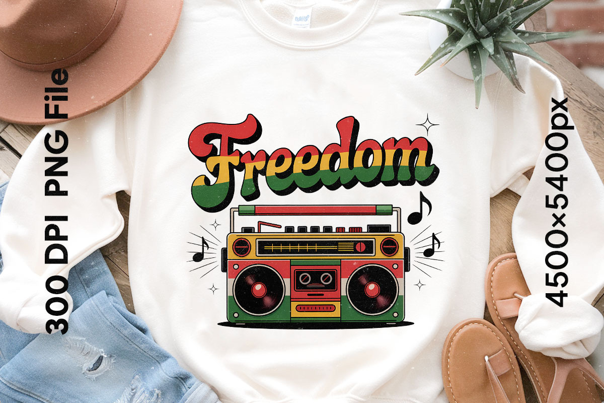 Juneteenth Retro Sublimation Bundle, an Object Graphic by GlitterCraft (Photo 50 of 61)