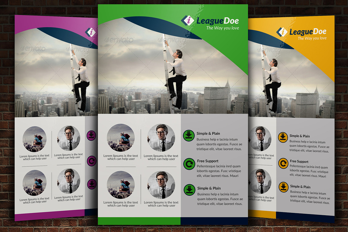 Recruitment Agency Flyer Template, a Flyer Template by Psd Templates (Photo 1 of 2)