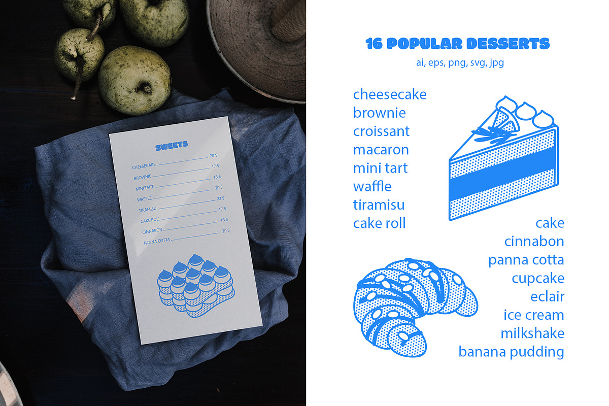 Desserts, a Food Illustration by Sweet Corner (Photo 9 of 12)