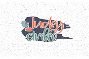 lucky strike, a Font by OnTheSpotStudio (Thumbnail 1 of 3)