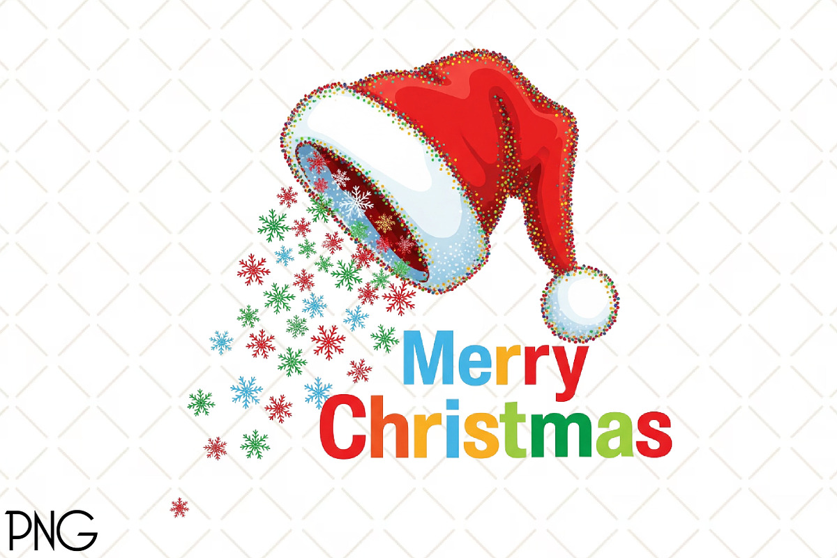 Merry-Christmas PNG, an Illustration by Black Bird Studio (Photo 1 of 4)