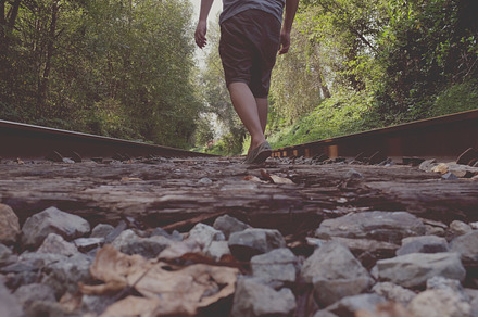 Walking On Train Tracks preview 6