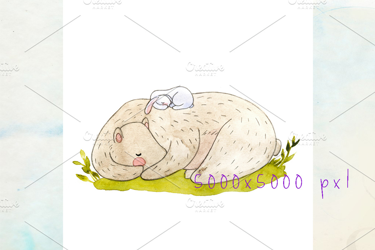 Best friends forever, an Animal Illustration by Vavavka (Photo 3 of 10)