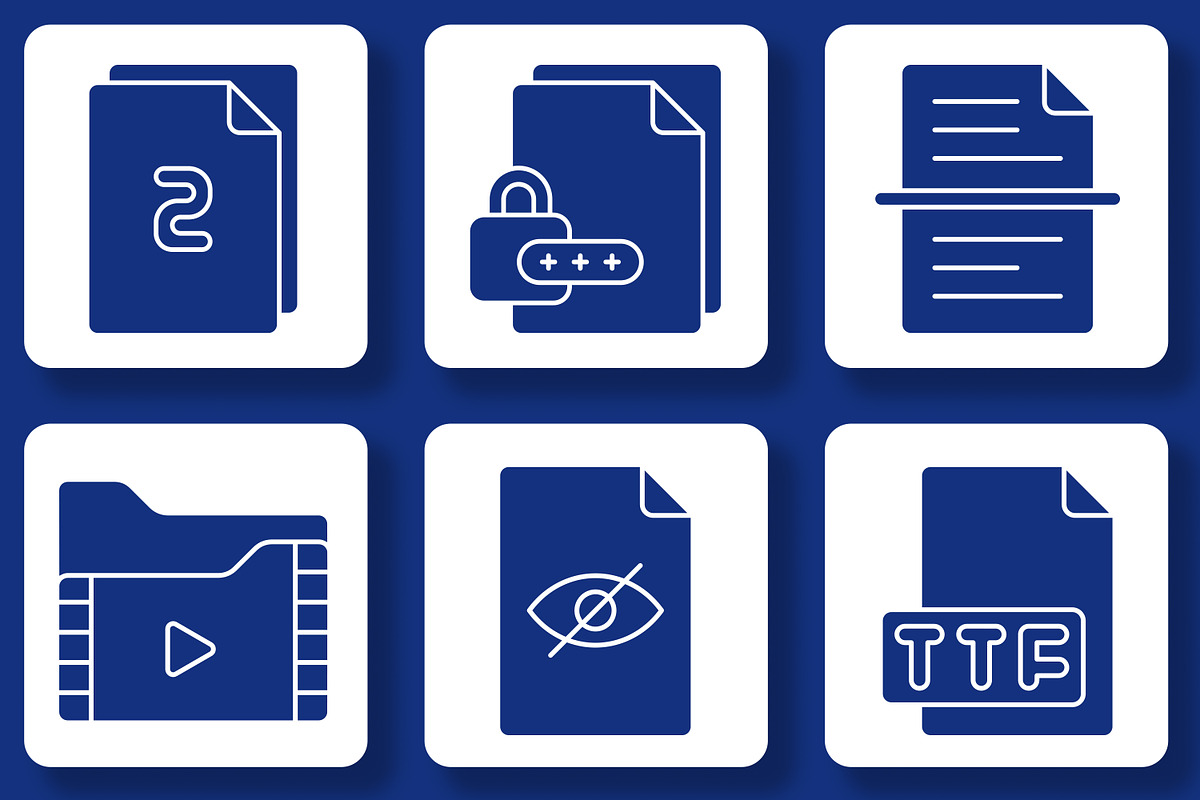 File and Document Icons, an Icon by Tekuni (Photo 10 of 12)