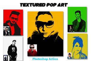 Textured Pop Art Photoshop Action