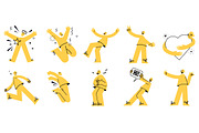 Happy People, a Person Illustration by PureSolution (Thumbnail 2 of 3)