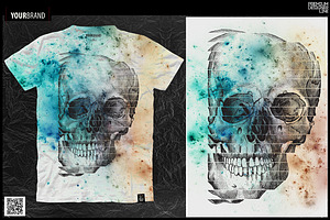 Skull Print / T-Shirt