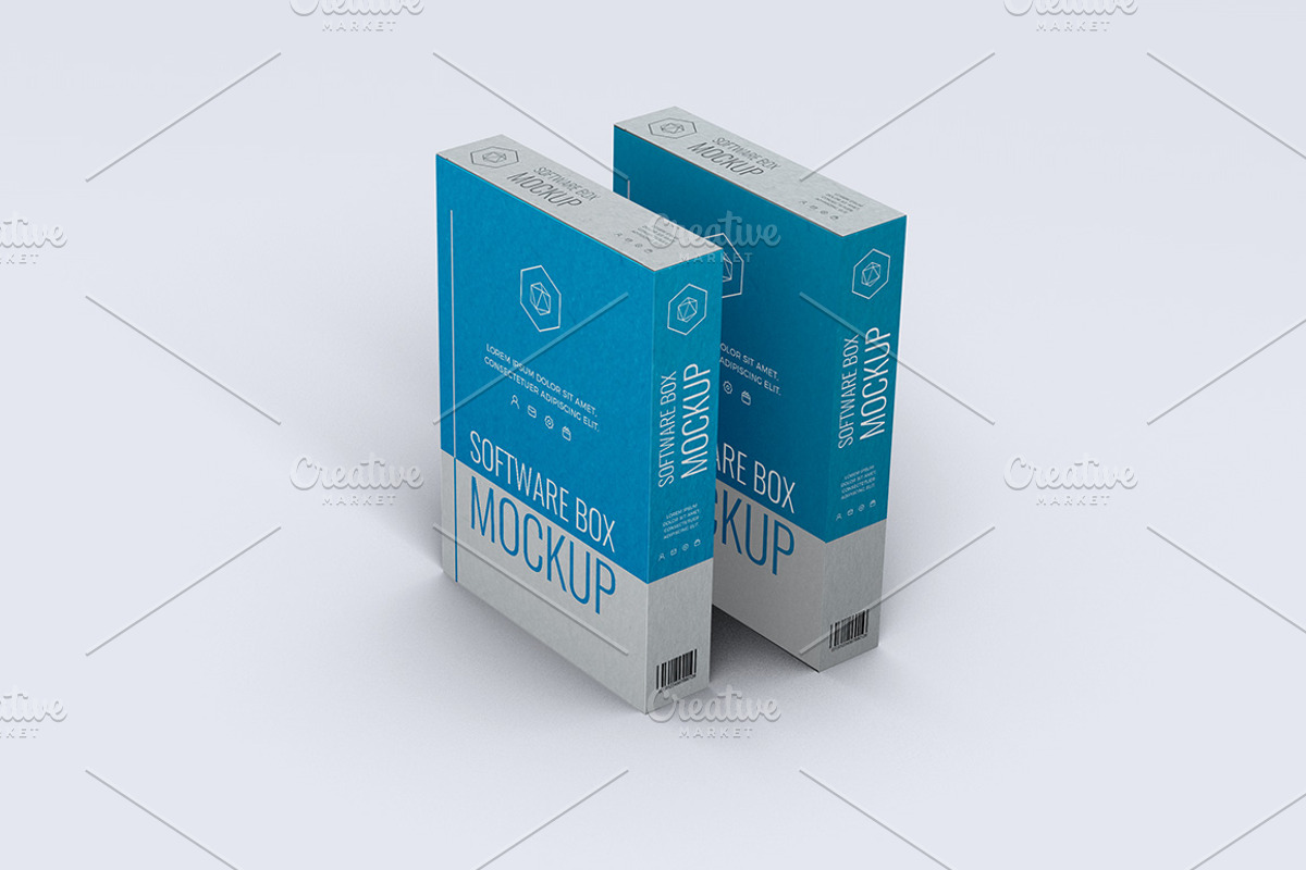 Software Box - 8 Mockups, a Packaging Mockup by Illusiongraphic (Photo 7 of 12)