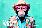 Canvas Pallet Photo Effect Template, a Layer Style Add-On by DesignerCandies (Thumbnail 6 of 6)