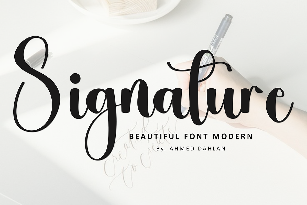 Happy Wednesday, a Handwritten Font by FreshTypeINK (Photo 6 of 9)