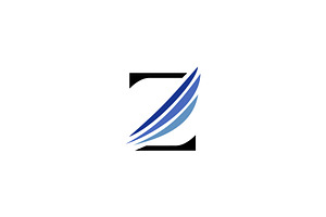 Z wings logo, a Branding & Logo Template by ZHR Creative