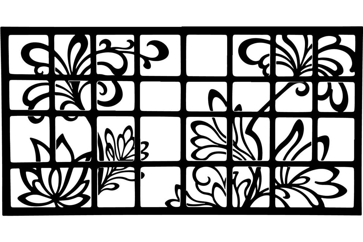 Decorative Mandala Panel Vector Set, a Decorative Illustration by Designer_Momina (Photo 16 of 21)