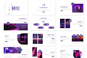 Artic - Keynote Template