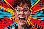 Colorful Pop-Art Photo Effect, a Brushes & More by Design Squad (Thumbnail 4 of 6)