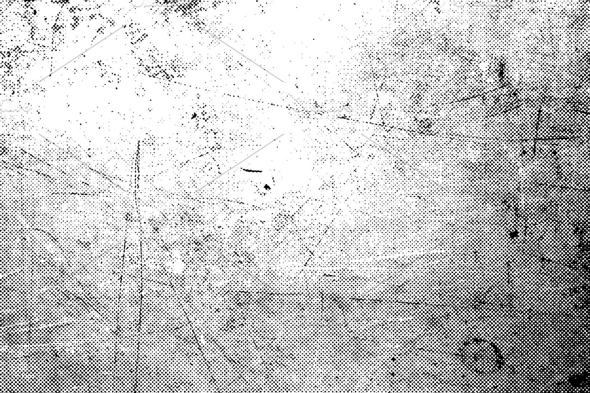 5 Halftone Grunge Textures, a Texture Graphic by P-G-H (Photo 6 of 6)