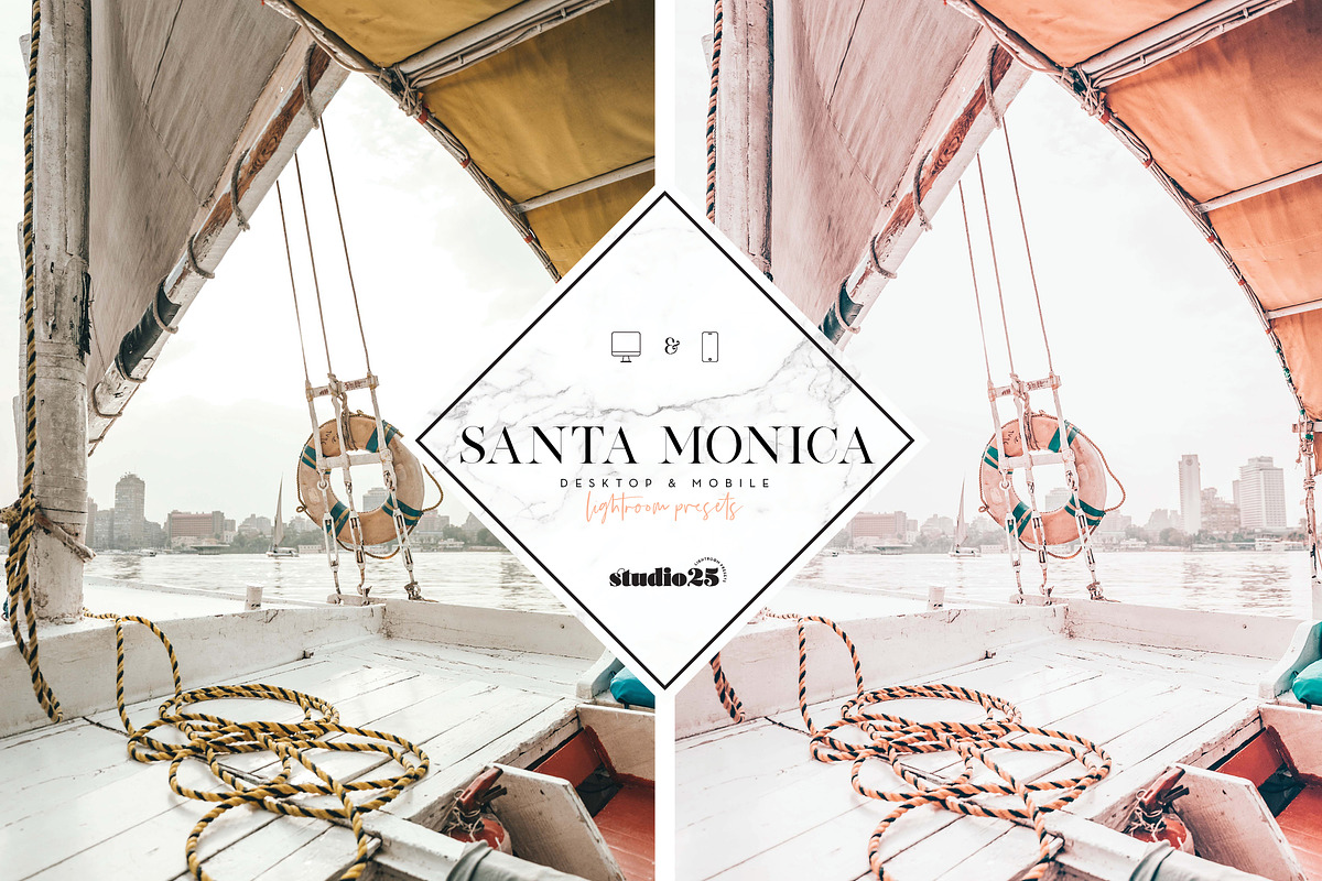 Santa Monica Summer Lightroom Preset, an Action Add-On by studio25 (Photo 2 of 7)