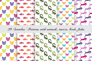 20 Seamless Patterns