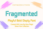Fragmented, a Serif Font by Wow Magic (Thumbnail 1 of 3)