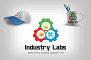 Industry Science Chemistry Logo, a Branding & Logo Template by Designoo (Thumbnail 1 of 4)