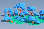 Trees And Bushes, an Environmental 3D Model by Saintpix (Thumbnail 11 of 35)
