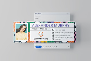 Email Signature, an UI Kit Template by Artnivora.Std