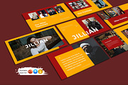 Jillian Presentation Template, a Presentation Template by Analogous Temp (Thumbnail 1 of 5)