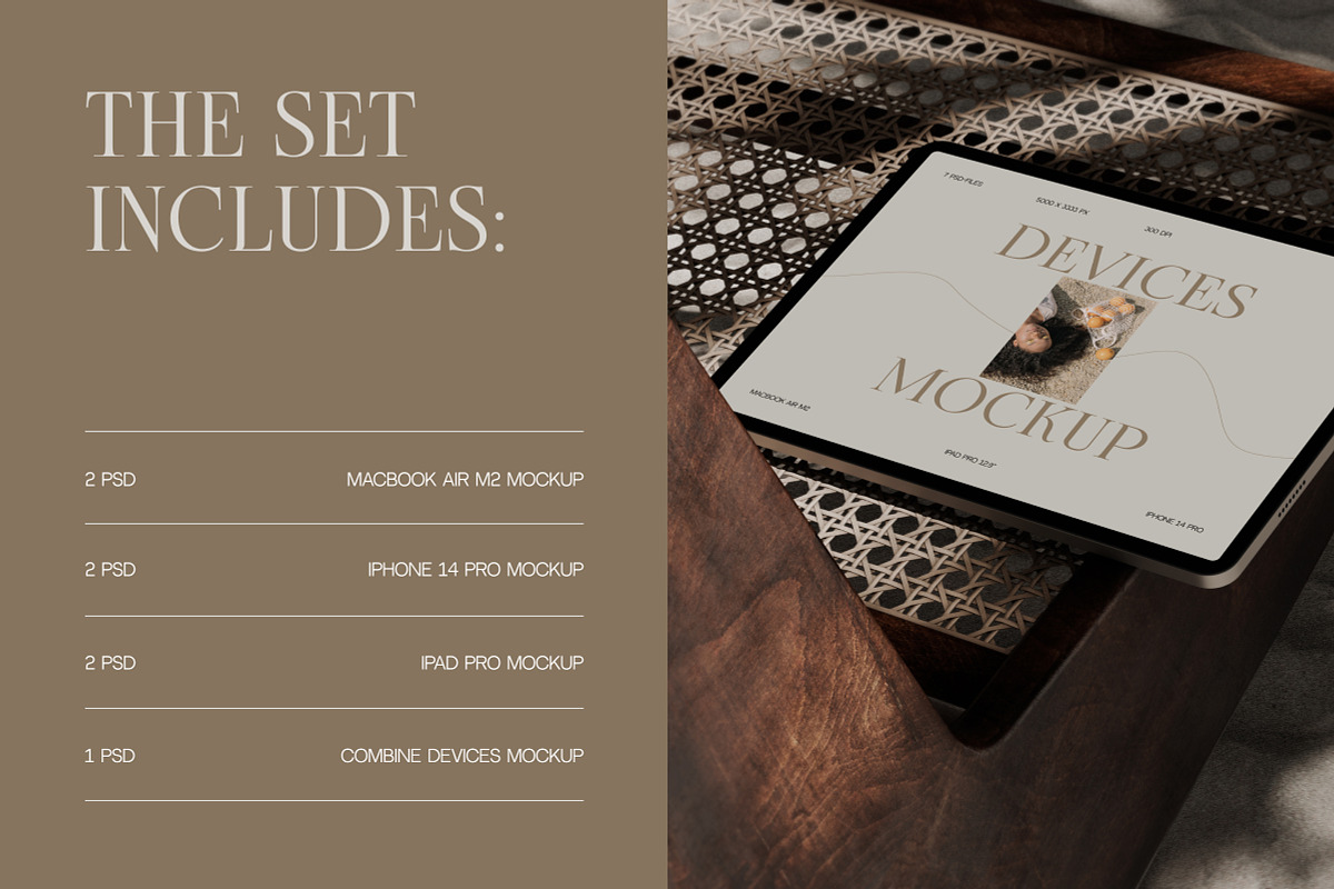 Beach Sand Edition | Device Mockups, a Device Mockup by lehit.studio (Photo 4 of 9)