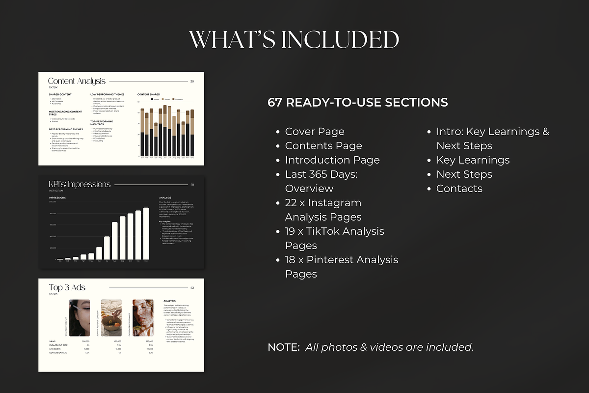 Social Media Audit Report for Canva, a Presentation Template by Gilla Templates (Photo 3 of 9)