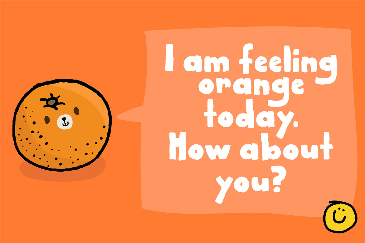 Crispy Orange font, a Handwritten Font by pizzadudedotdk (Photo 4 of 4)