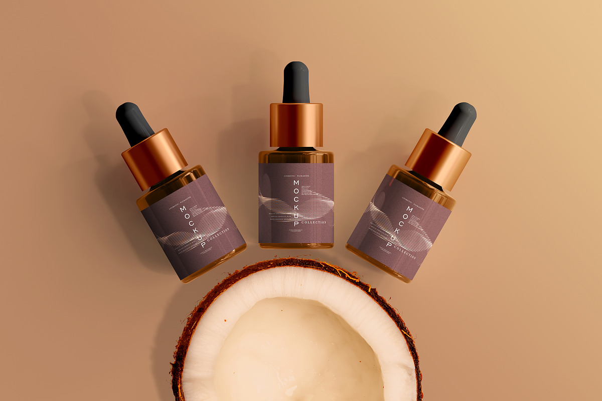 390+ Cosmetic Branding Mockup Scenes, a Cups & Container Mockup by pmvch (Photo 50 of 367)
