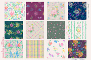 Vintage Flowers Collection, a Decorative Illustration by Mona Ahmed (Thumbnail 4 of 12)