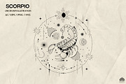 Zodiac signs line art + Procreate, a Decorative Illustration by Skliarova (Thumbnail 11 of 16)