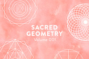 Sacred Geometry Vectors Volume 001, a Texture Illustration by Megs Lang (Thumbnail 1 of 5)