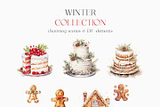 Winter Collection Graphic Set, a Seasonal Illustration by studioequinox (Thumbnail 3 of 17)